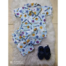 Conjunto Infantil Bolofofos Menino — Camisa + Bermuda