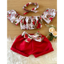Conjunto Infantil Feminino Ciganinha 3 Peças