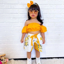 Conjunto Infantil Feminino Ciganinha 3 Peças