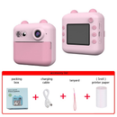Câmera De Impressão Instantânea Para Crianças Vídeo Fotografia Digital Fotográfica Toy Mini Impressora Térmica Boy Girls