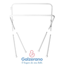 Banheira Galzerano Acqua Trio com Suporte Dobrável e Redutor – Até 20kg | Prática e Segura
