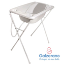 Banheira Galzerano Acqua Trio com Suporte Dobrável e Redutor – Até 20kg | Prática e Segura