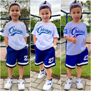 Conjunto Infantil Masculino - Camisa + Bermuda Para O Verão 2025