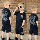 Conjunto Infantil Masculino - Camisa + Bermuda Para O Verão 2025
