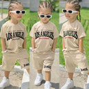 Conjunto Infantil Masculino Camisa + Bermuda para Verão
