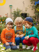 Kit 6 Peças Moletom Infantil Menino Conjunto 1 ao 14 Masculino Inverno Manga Longa
