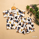 Conjunto Bolofofos Infantil Menino Camisa E Bermuda Várias Estampas Roupa De Festa Aniversário Temática Promoção