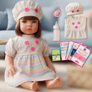 Boneca Bebê Reborn Realista de Silicone — Menina