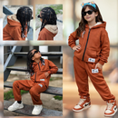 Conjunto Infantil Feminino Stitch de Inverno 2 Peças