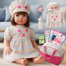 Boneca Bebê Reborn Realista de Silicone — Menina