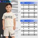 Conjunto Infantil Masculino - Camisa + Bermuda Para O Verão 2025