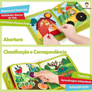 Brinquedos Maleta Sensoriais Básicos De Habilidades De Vida Para Toddlers Montessori Busy Board