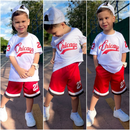 Conjunto Infantil Masculino Camisa + Bermuda para Verão