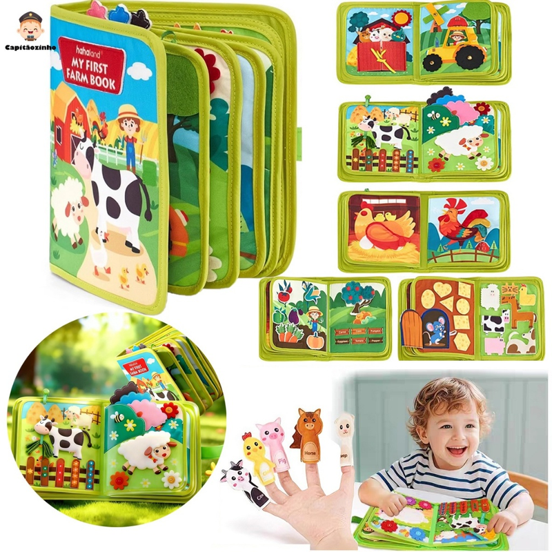Brinquedos Maleta Sensoriais Básicos De Habilidades De Vida Para Toddlers Montessori Busy Board