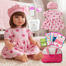 Boneca Bebê Reborn Realista de Silicone — Menina
