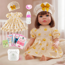 Boneca Bebê Reborn Realista de Silicone — Menina
