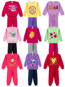 Kit 6 Peças Conjunto Moletom Infantil Menina 1 ao 14 Feminino Inverno Manga Longa Pronta Entrega