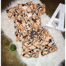 Conjunto Bolofofos Infantil Menino Camisa E Bermuda Várias Estampas Roupa De Festa Aniversário Temática Promoção