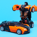 Transformers 11 cm — Robô que se Transforma em Carro